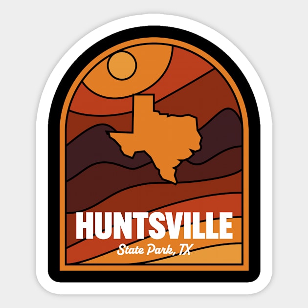 Huntsville State Park Texas Sticker by HalpinDesign